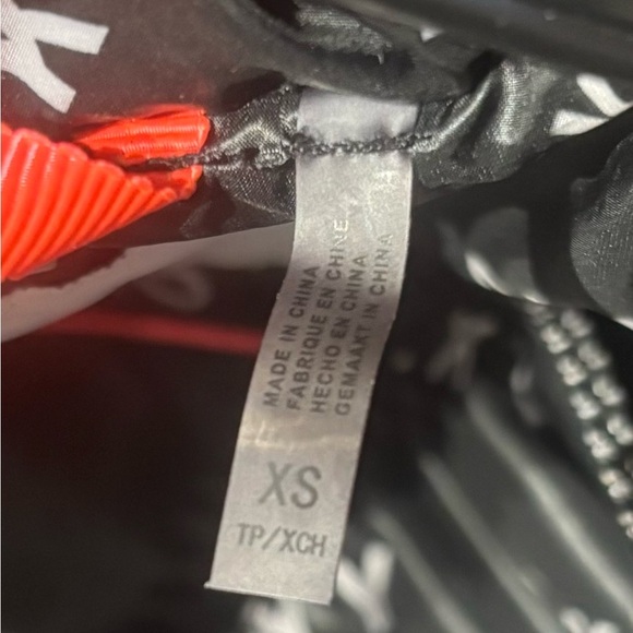 DKNY Sport Logo Black Puffer Jacket Women’s XS - Picture 7 of 9